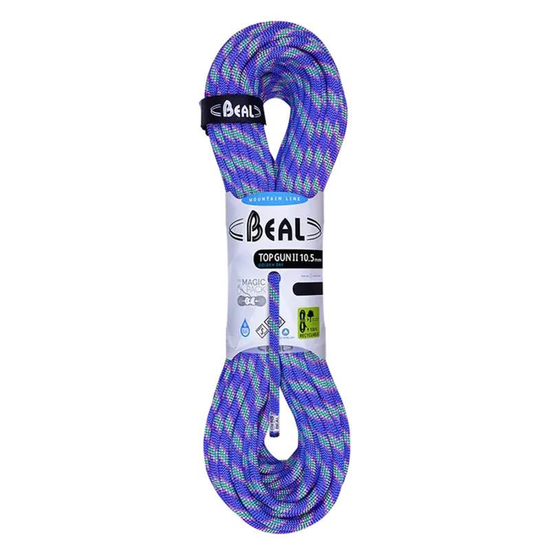 BEAL TOP GUN II dynamisk tau 10,5mm blå 200,0m