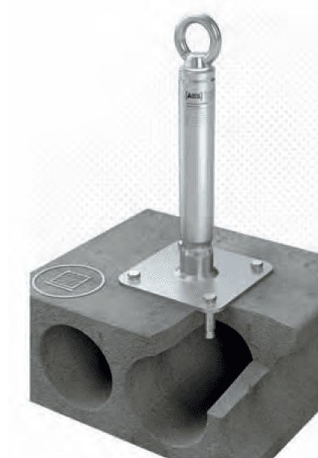 Hovedbilde ABS post hulldekke 42 mm 90 cm