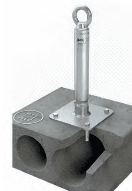 ABS post hulldekke 42 mm 90 cm