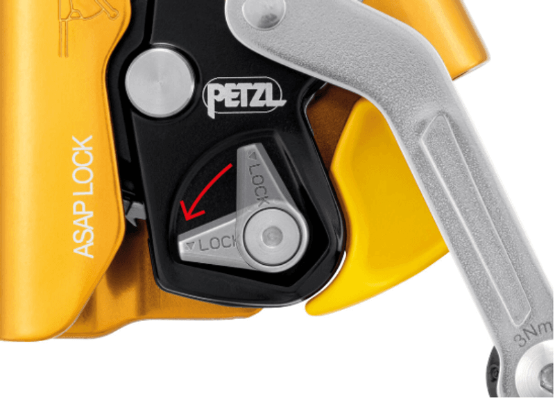 PETZL ASAP LOCK løpebrems 2026