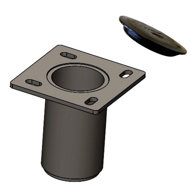 Hovedbilde DAVITRAC FLUSH FLOOR ADAPTER 