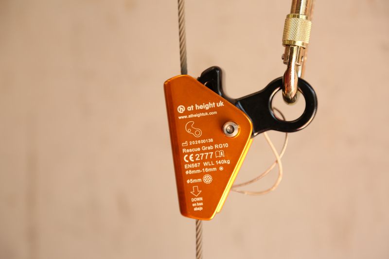 ATHEIGHT RESCUE GRAB tauklemme for tau, wire og webbing