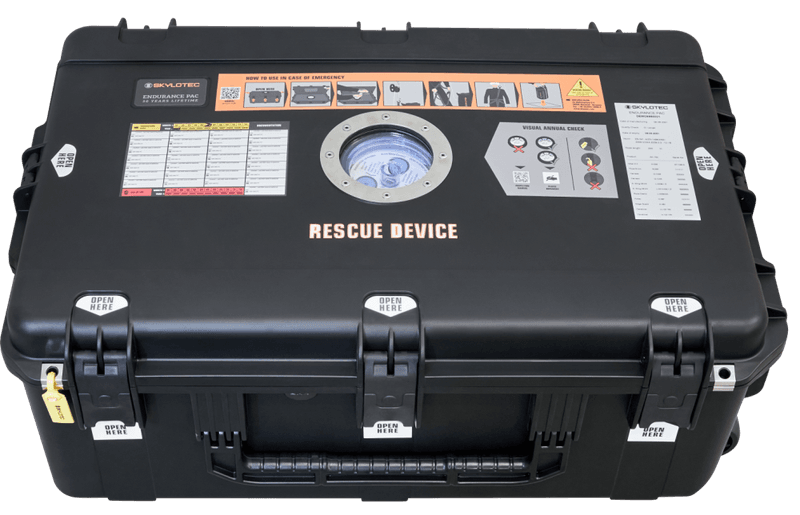 SKYLOTEC ENDURANCE PAC transportkasse inntil 250,0m