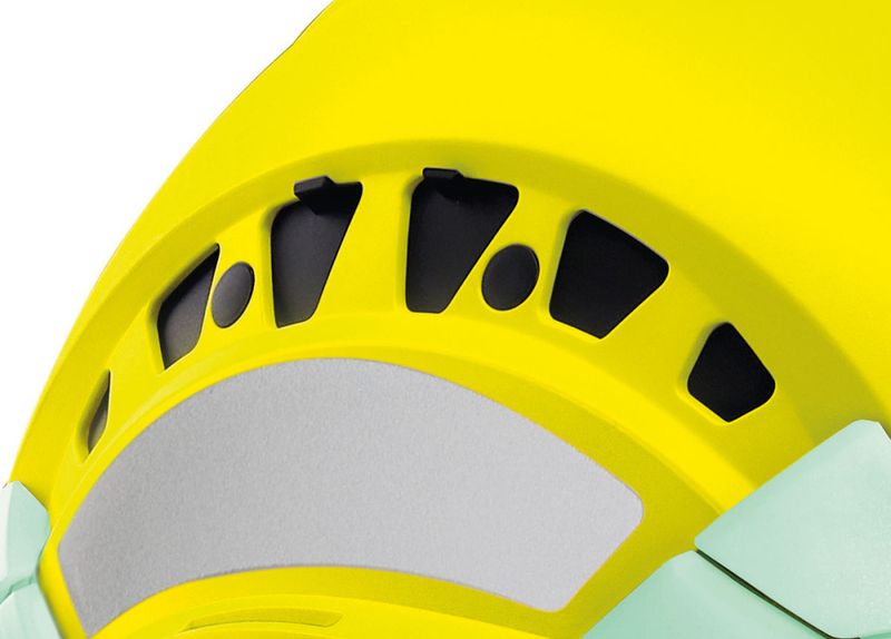 Petzl VERTEX VENT HI-VIZ hjelm med hakestropp