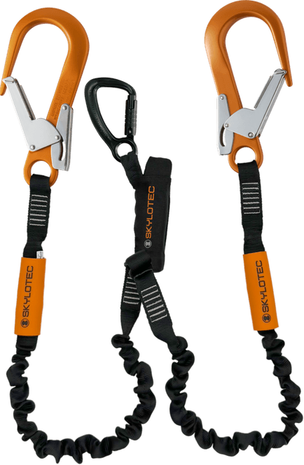 Hovedbilde SKYLOTEC SKYSAFE PRO+ dobbel fangline 1,8m m/stor ...